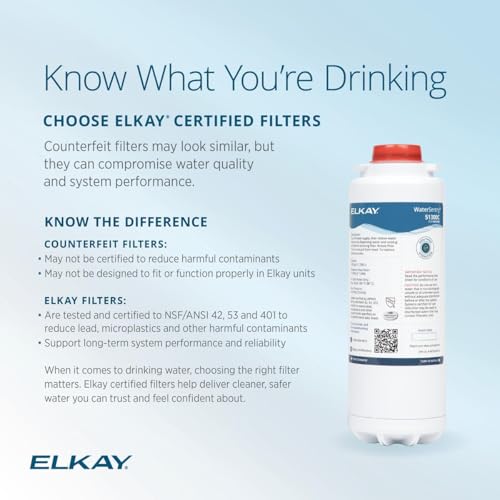 Elkay WaterSentry Replacement Filter 1 Pack for ezH2O & Liv Bottle Fillers