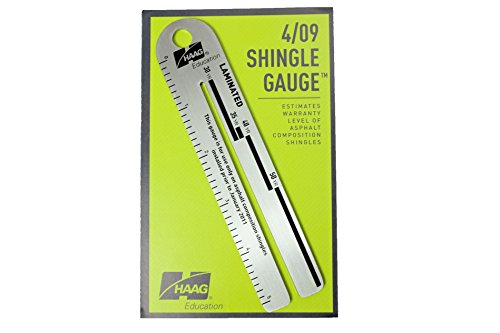 Grehge Shingle Gauge – Haag Engineering Roof Shingle Thickness Gauge