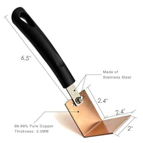 Copper Spoon Welder Backer Tools Welders Helper MIG Spot Welding Equipment with 3 Plate Set, Flat/Angle/Curved Copper Paddle Backer