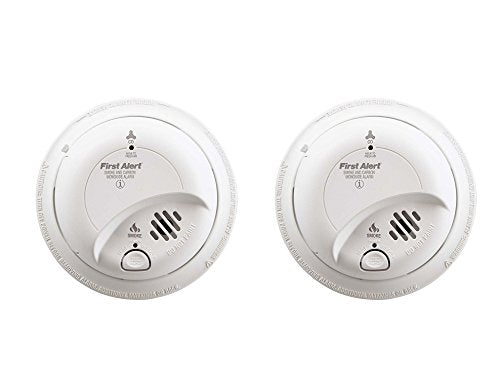 First Alert Hardwired Smoke & Carbon Monoxide Alarm 2 Pack with Battery Backup