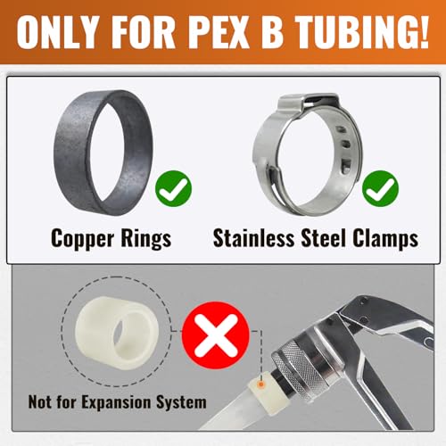 SUNGATOR 6-Pack 1/2" NPT to 1/2" PEX Male Adapter Plumbing Fittings