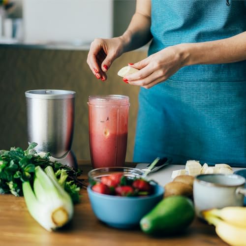 Feilifan 2-Pack 32 oz NutriBullet Cup Replacements for 600W/900W Blenders