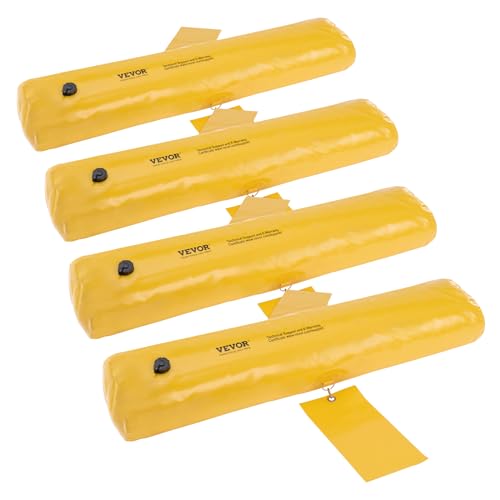 VEVOR 4ft Flood Barriers 6in High Water Barrier Bags for Home & Garage