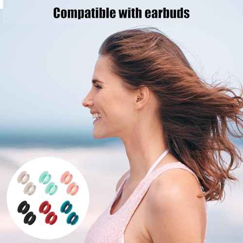12pcs Earplugs Mute Style Pack for Earplugs, Quiet Ear Plugs Accessories for Extra 5 dB Noise Reduction Earplugs for Engage Experience Earplugs Quiet forJourney Home Office Library