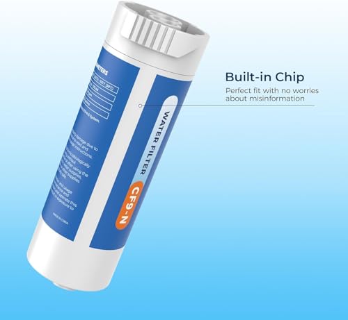 Crystala Filters XWFE Refrigerator Water Filter with CHIP - 1 Pack