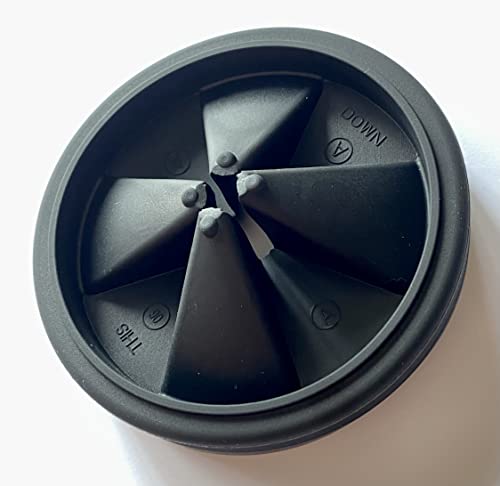 InSinkErator QCB-AM Antimicrobial Quiet Collar Sink Baffle - Replacement Splash Guard for Garbage Disposals