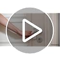 Childproof Door Lever Lock 2 Pack White - Baby Safety Locks No Drilling, Easy Install