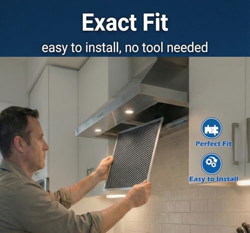 Range Hood Filter 8.75 x 10.5 in for Broan/Nutone 97007696 41F – 3X Pack