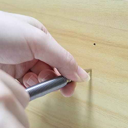 Dual Head Nail Setter, Hammerless 1/32¡È& 1/16¡È Spring Nail Set, 3500 PSI Striking Force Counter Punch