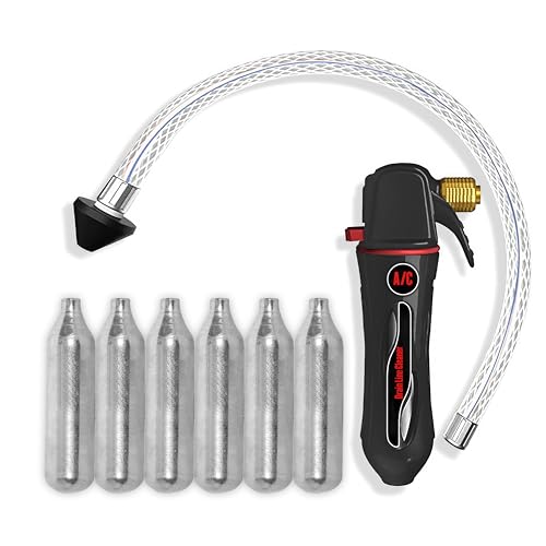 Brodys Drain Device Gun Kit for AC Condensate Line Cleaning, Eco-Friendly CO2 Powered