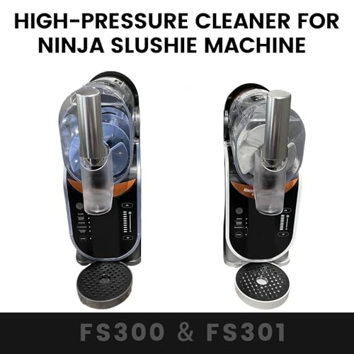 High-Pressure Ninja Slushie Machine Cleaner Accessory FS301/FS300 – 80-120 PSI, 360° Nozzle