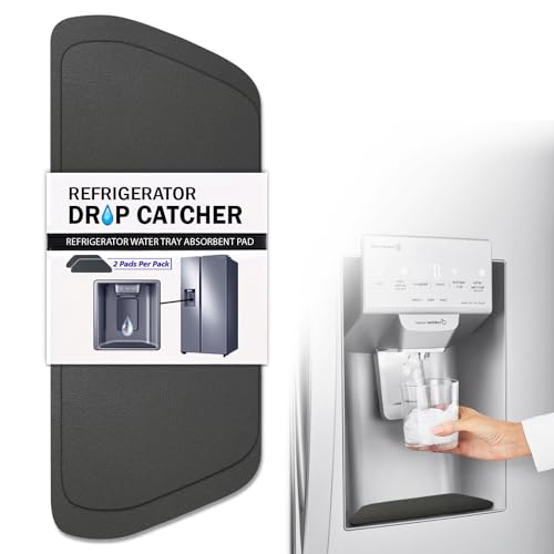Simplation Rectangular Refrigerator Drip Catcher Pad - Water Tray Absorbent