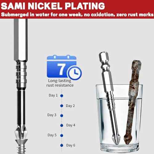 High Magnetic Screwdriver Drill Bit Set, Anti-Slip Magnetic Electric Screwdriver Set, Impact Resistant Non Slip Bit, 25 50 65 70 75 90 100 120 150mm (9Pcs)