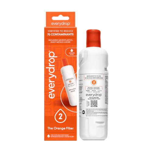 EveryDrop Whirlpool Ice & Water Refrigerator Filter 2 - Orange, EDR2RXD1