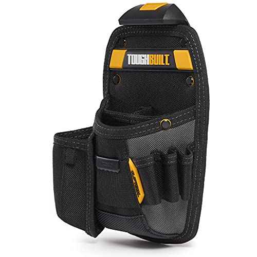 ToughBuilt ? Universal Pouch with Utility Knife Pocket, Durable Tool Pouch with ClipTech Hub, Reinforced 1680D Fabric, Perfect for Technicians, Electricians & Jobsite Professionals