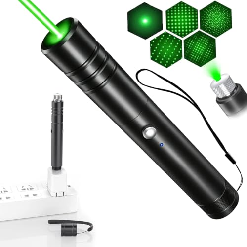 IVVTRYI Rechargeable Green Presentation Light - Portable USB Conference Lamp with 2 Modes