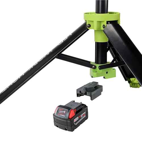 PowerSmith Voyager PVLAA18-MIL DC Adaptor for Milwaukee¢ç 18V Li-Ion Battery Pack, Black