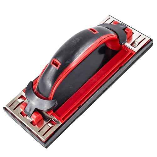 Warner Manufacturing Tool 3410497 Lightweight Hand Sander, Plastic, in a cut carton