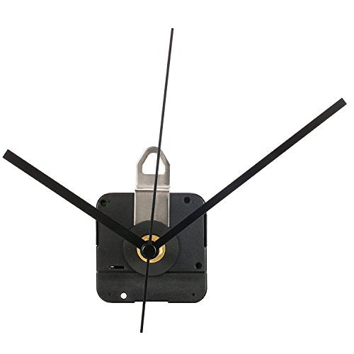 Hicarer Black 28mm Long Shaft Quartz Clock Movement Repair Kit