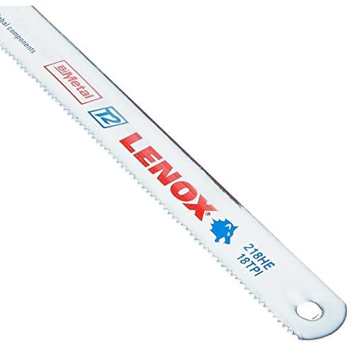 LENOX Tools Hacksaw Blade, 12-inch, 18 TPI, 2-Pack (20160T218HE)