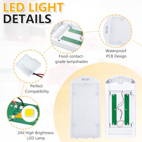 Refrigerator LED Light W11527432 Replacement for Whirlpool Maytag Amana