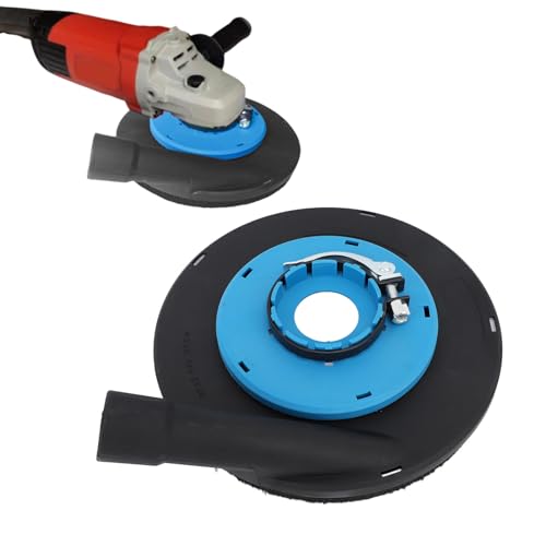 Hilitand 9 Inch Angle Grinder Dust Shroud for Concrete & Stone Polishing