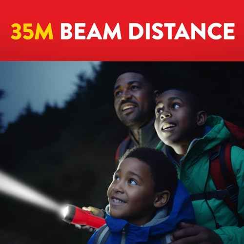 EVEREADY LED Flashlights (3-Pack), Bright Flashlights for Emergencies and Camping Gear, Power Outage Flash Light, AA Batteries Included