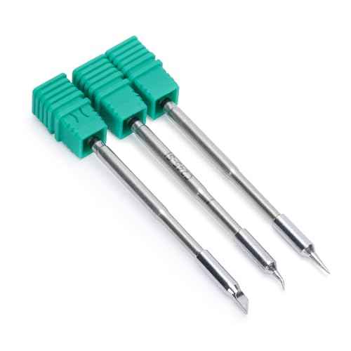 YIHUA C245-Compatible 3 Pcs Soldering Tip Set (Type-I, Type-SI and Type-K) ONLY for YIHUA 982 Black, 982D, 982-III (606A Handpiece), 982D-I PRO and 982D-II Soldering Station