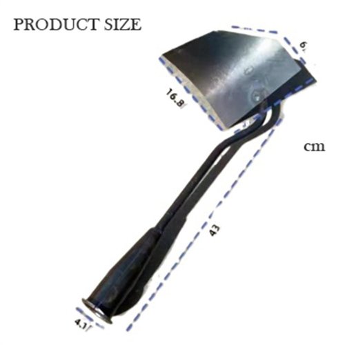 Hoe Garden Tool, Soil Turning Plow, Triangle Hoe Garden Tool,Hand Plow for Gardening (A-One Size)