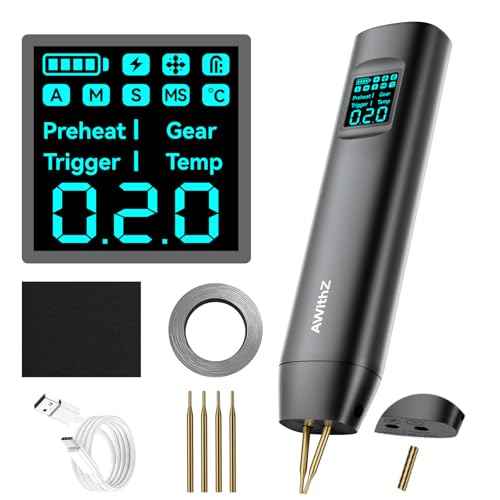 18650 Battery Spot Welder with 1.5" Digital Display 90 Adjustable Power Levels, Auto/Manual Dual Pulse Modes Professional DIY Tool for Lithium Batteries, Making Battery Packs, Solar Projects