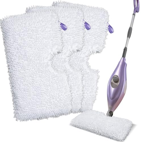 NXPPYY Steam Mop Replacement Pads for Shark S3501/S3601 – 3 Pack