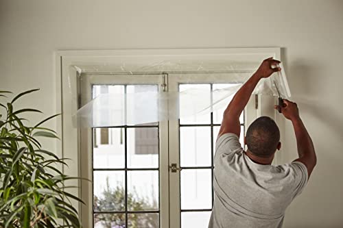 Duck Max Strength Window Insulation Kit 5 Pack - Clear, 62x210 in, Fits Standard Windows