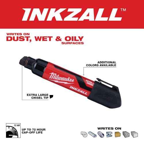 Milwaukee Electric - Chisel TIP Black Marker XL