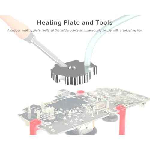 ElecGear 2x TMR Joystick and Desoldering Heating Plate Replacement for Xbox One Controller, Calibration PCB, TMR Hall Control Stick and Soldering Wick Repair Tools ? (TMR-XB1)