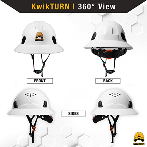 KwikSafety - Charlotte, NC - Hard Hats [Full Brim, Cap Style, Climbing Style] Type 1, Class C ANSI OSHA