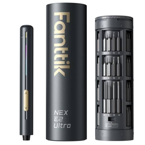 Fanttik E2 Ultra Electric Screwdriver for Electronics - Space Grey