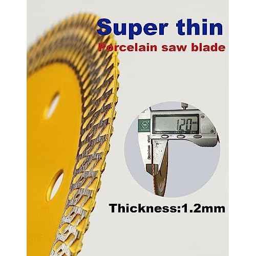 Super Thin Diamond Porcelain Blade Tile Blade for Cutting Porcelain Granite Marbles Tiles (4)