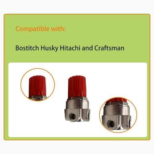 Air Compressor Pressure Regulator For Bostitch Husky Hitachi and Craftsman Senco (AB-9051116)