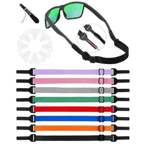 Kids Glasses Strap for Boys Girls(6.5-10in),Silicone Eyeglasses Straps for Women Men, Toddler Glasses Strap