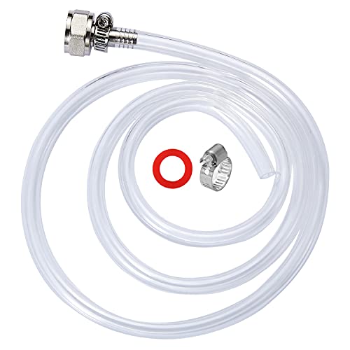 LitKiwi 5ft Kegerator Kit: Clear Vinyl Beer Line 5/16