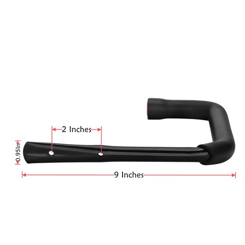 Naikozmo Garage Storage Ladders Hooks, 6 Pack Heavy Duty Utility Hanger, 9.8IN Wall Mount Rack Safely Holds 50 Pounds