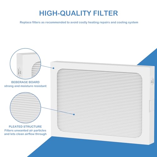 Cooyafan 4-Pack 9 x 11 x 1 MERV 13 Dehumidifier Filters for Santa Fe Compact70/Ultra70/Element/Compact2/UA 65H - Variation 1