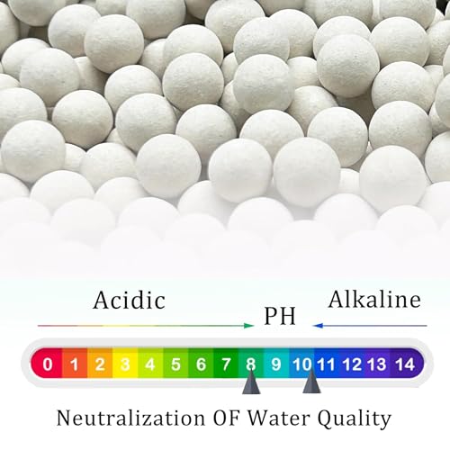 Xinhw 3.3 lbs Condensate Neutralizer Refill Pellets for Water Heater pH Balance