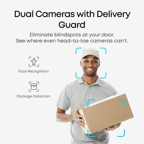 eufy Security Video Doorbell E340 - Dual Cameras, 2K FHD, Battery/Wired