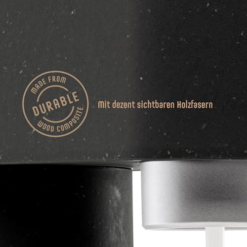 Mysoda 1L Carbonating Bottles (2-Pack) Black | BPA-Free Solid PET, Quick-Lock