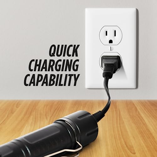 Guard Dog Security Charger Cord for Stun Gun - Flashlight Universal Charging Cord - Expandable to 17 inches, Long, Durable, Expandable, Long-Lasting, Quick Charge Compatible