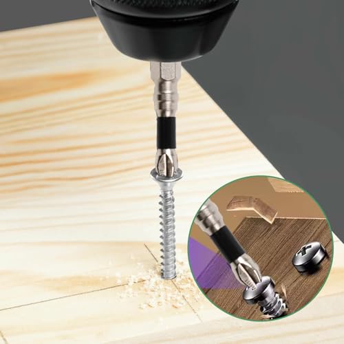 High Magnetic Screwdriver Drill Bits Set, Hexagonal Shank Anti Slip, Electric Screwdriver Set, Suitable For Power And Hand Tools,6-Piece Alloy Steel Anti-Slip Drill Bits,Phillips Screwdriver Bits