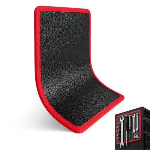 Reihazon 1pc Magnetic Tool Mat, 83-Magnet Flexible Tool Holder, Red 12 5/8 x 9 5/8 in