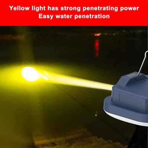 LED Camping Lantern Rechargeable TeiNewBy 1500LM 10000mAh up to 120 Hours Running, 4 Light Modes, IP54 Waterproof,Magnetic Base for Hurricane Emergency, Outdoor, Hiking, Home and Car(30W)