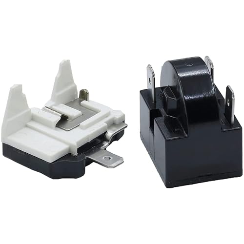 KWEOTUGO QP2-4.7 / QP2-4R7 4.7 Ohm 3-Pin PTC Starter Relay & Overload Protector